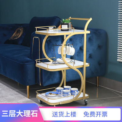 Bắc Âu di động khách sạn giao hàng xe trà xe giá rượu nhà xe làm đẹp xe đẩy bánh xe ô tô ăn uống