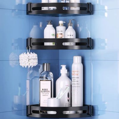 Giá đỡ nhà vệ sinh trong phòng tắm miễn phí đấm nhà vệ sinh nhà vệ sinh bệ rửa tường tam giác lưu trữ bồn tắm treo tường