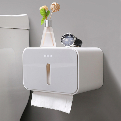 Hộp đựng khăn giấy vệ sinh Bangjiayi ngăn kéo giấy cuộn không thấm nước treo tường không thấm nước sáng tạo