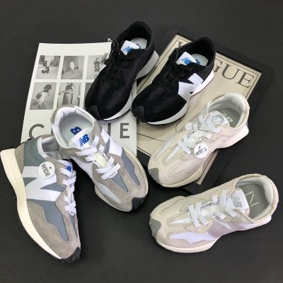 Giày trẻ em năng động New Balance nb327 giày thể thao bé trai và bé gái lưới giày nam và nữ thoáng khí cho trẻ em lớn và vừa giày chạy bộ