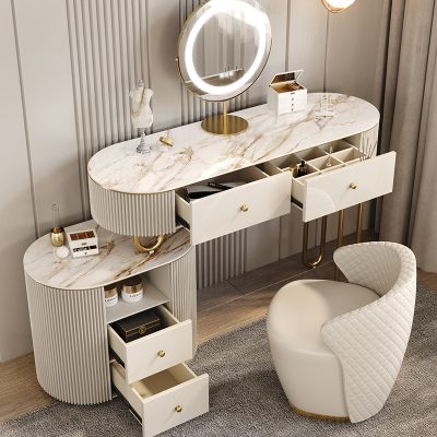 Bàn trang điểm mặt đá nhập khẩu.