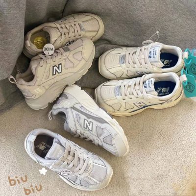 Giày trẻ em New Balance NB878 bé trai và bé gái Giày thể thao lưới trẻ em cỡ lớn và trung bình Giày chạy bộ 990 phiên bản Hàn Quốc Giày bố
