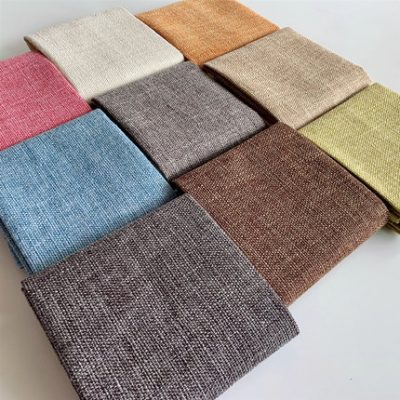Đồng màu khăn trải bàn khăn trải bàn cotton vải lanh dày trơn đơn giản khăn trải bàn Bắc Âu hiện đại bàn cà phê lưới khăn trải bàn màu đỏ