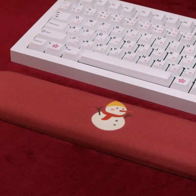 Wuyu bàn phím phục hồi chậm bàn tay hỗ trợ silicone cổ tay bàn phím chuột dễ thương hoạt hình văn phòng