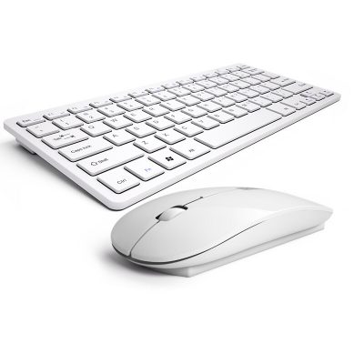 Bộ phím và chuột Hangshi HW098 bộ phím và chuột không dây bộ phím và chuột văn phòng Bộ bàn phím chuột di động siêu mỏng