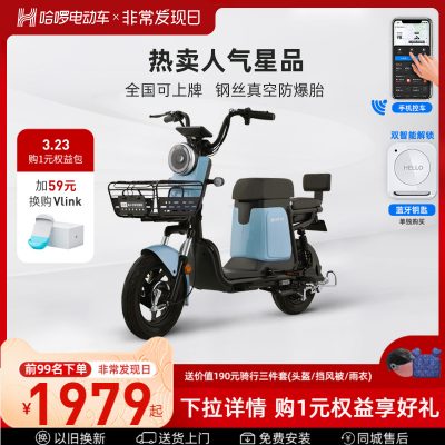 Xin chào xe điện tiêu chuẩn quốc gia mới xe đạp pin lithium đi lại đường dài chạy Wang Bangtu QQ xe chạy pin thông minh hơn