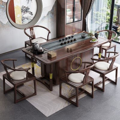 Bàn trà gỗ văn phòng nhập khẩu.