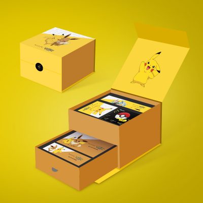 Hộp quà Razer Razer Pokémon Pikachu Chuột không dây Bàn phím cơ Ibrahimovic Bộ tai nghe không dây đích thực