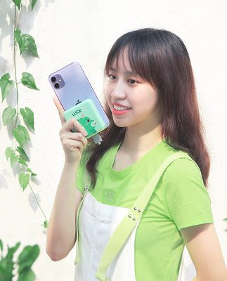 Kho báu sạc Yubo siêu mỏng nhỏ gọn di động mỏng hàng đầu cửa hàng chính thức cửa hàng hàng đầu chính hãng mini mini dễ thương nữ mẫu 10000 mAh sạc nhanh vivo apple oppo cung cấp điện di động chuyên dụng