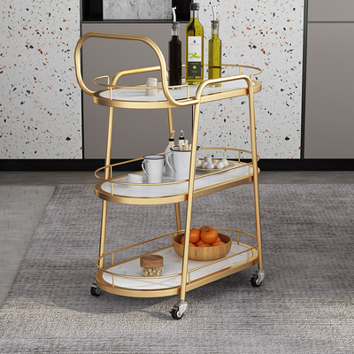 Bắc Âu xe ăn uống thương mại nhà hàng di động thẩm mỹ viện xe đẩy nhà khách sạn xe đẩy rượu xe giao hàng trà