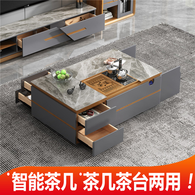 Bàn trà thông minh Phòng khách Bàn trà Bàn trà Một Bàn trà Trang chủ Bàn trà Tủ tivi Kết hợp Bộ bàn trà nâng điện