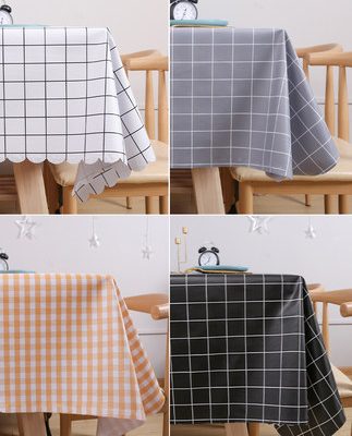 Khăn trải bàn không thấm nước và chống thấm dầu dùng một lần khăn trải bàn hình chữ nhật thảm trong gió PVC nhựa bàn cà phê khăn trải bàn 2022 mới