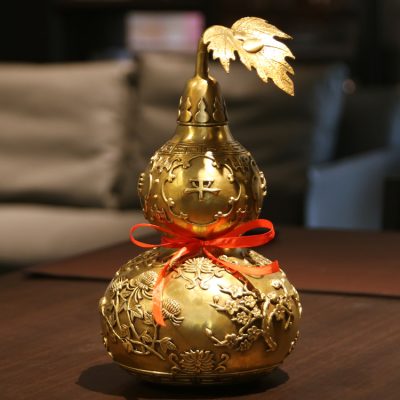 Đồng Xinxiang tất cả đồng bầu trang trí trang trí nhà trang trí phòng khách phong cách Trung Quốc hiên văn phòng hàng thủ công mỹ nghệ máy tính để bàn