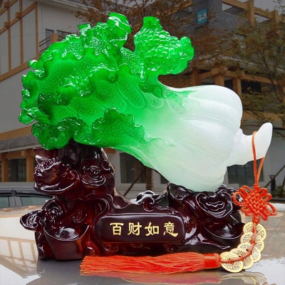 Bắp cải ngọc bích lớn trang trí phòng khách trang trí tủ rượu trang trí văn phòng trang trí cửa hàng quà tặng khai trương