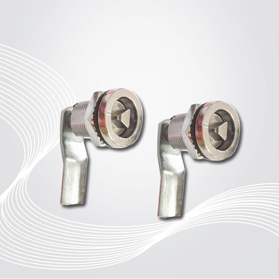 Khóa tam giác với hộp phân phối chìa khóa thùng rác MS816 hợp kim kẽm mở rộng khóa tròn ống lồng quay lưỡi khóa cửa tủ điện