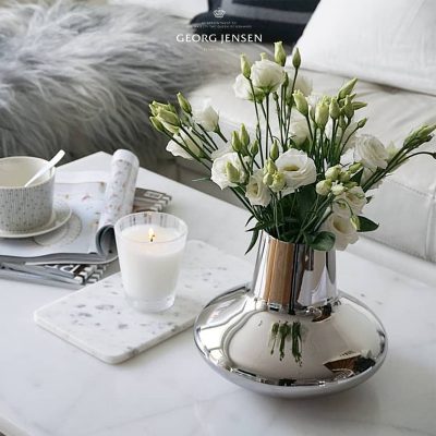 Georg Jensen Georg Jensen Nhà kiểu Bắc Âu Bình hoa đơn giản Phòng khách Trang trí bàn ăn Cắm hoa Trang trí bằng gốm
