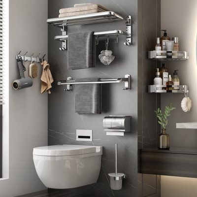 Giá treo khăn tắm inox 304 giá treo khăn tắm nhà vệ sinh giá treo tường nhà vệ sinh sấy