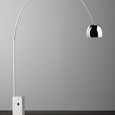 Arco Nordic nhà thiết kế phòng khách người Ý mô hình phòng hình parabol sáng tạo đèn đánh cá bằng đá cẩm thạch đèn sàn