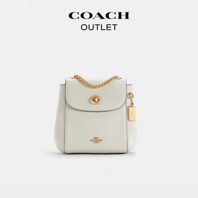 [Phiếu tham gia] COACH / Coach Outlet Túi đeo chéo cho nữ Túi ba lô mini đa chức năng