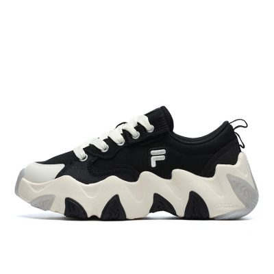 FILA FUSION Fila triều thương hiệu giày nữ giày vải 2022 mùa hè tăng chiều cao giày thường giày thể thao giày sao biển