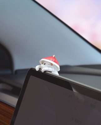 Đồ trang trí màn hình ô tô Tesla Model ya ô tô bảng điều khiển trung tâm nội thất vật tư trang trí nội thất Daquan 3 / y