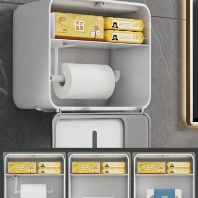 Hộp đựng giấy vệ sinh trợ giúp tốt nhất Hộp đựng giấy vệ sinh không thấm nước