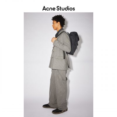 [Thành viên không quan tâm] Balo thể thao du lịch cỡ lớn màu đen Acne Studios C10110-900