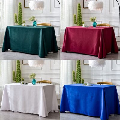 Tùy chỉnh hình chữ nhật rắn màu đẩy khăn trải bàn phòng hội nghị triển lãm quảng cáo bàn văn phòng bìa in logo