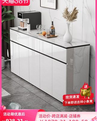 Tủ rượu sang trọng nhẹ tủ rượu hiện đại tối giản tủ nhà bếp tủ đựng đồ nhà bếp phòng khách tủ âm tường tủ trà