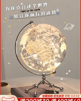 Đồ trang trí quả cầu trong suốt sáng tạo ánh sáng sang trọng cao cấp phòng khách tủ tivi văn phòng máy tính để bàn nghiên cứu trang trí nhà