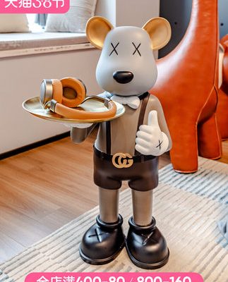 Net màu đỏ bạo lực gấu trang trí phòng khách khay lớn từ trần đến sàn tủ tivi sofa bên cạnh ánh sáng sang trọng nhà trang trí nhẹ nhàng