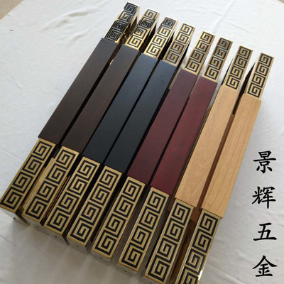 Ưu đãi đặc biệt Tay nắm cửa kiểu cổ Trung Quốc Tay nắm cửa kính kiểu Châu Âu Tay nắm cửa gỗ tay nắm cửa gỗ