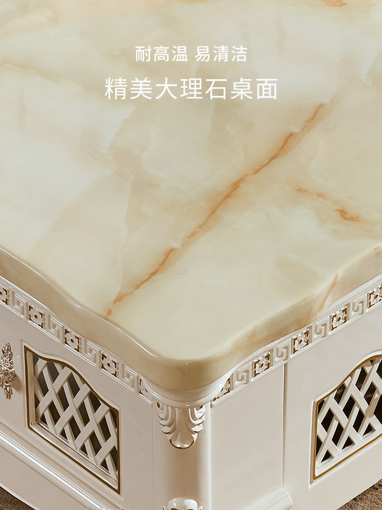 kệ tủ phòng khách làm bằng đá cẩm thạch (1)