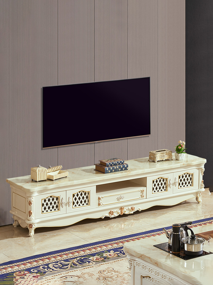 kệ tủ phòng khách làm bằng đá cẩm thạch (2)