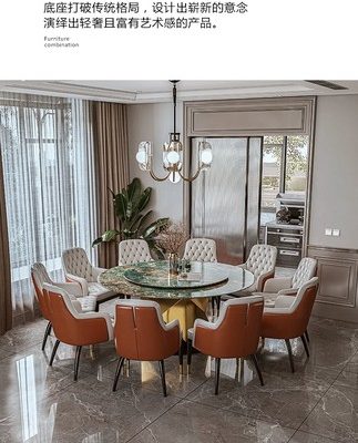 Bàn tròn mặt đá cẩm thạch, dành cho nhà hàng.