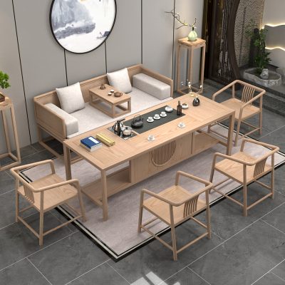 Bàn trà gỗ rắn Trung Quốc nhập khẩu.