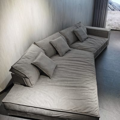 Sofa nhập khẩu, kiểu dáng mới lạ, màu sắc tối giản, phong cách kiểu Ý.