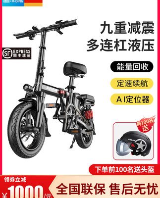Xe đạp điện gấp hàng đầu nổi tiếng của Đức lái xe chạy pin siêu nhẹ và xe điện nhỏ chạy pin thông minh