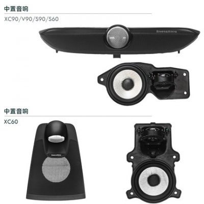 Thích hợp cho Volvo xc60 / xc90 / v90 / s90 Âm thanh trung tâm Baohua Weijian mid-tweeter