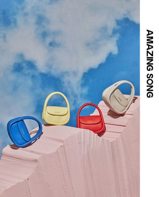 Amazing Song túi mềm châu Âu vừa của phụ nữ mới mùa xuân và mùa hè macaron da niche thiết kế túi xách túi cưới