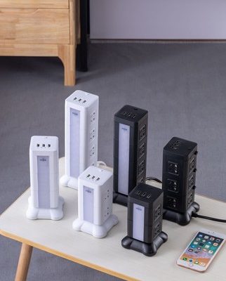 Bộ lưu điện di động sạc pin kho báu có đèn ngủ mất điện dải điện dự phòng có dây cắm bộ chuyển đổi phích cắm bảng ổ cắm bảng cắm bảng đấu dây ký túc xá với bảng sinh viên xốp usb