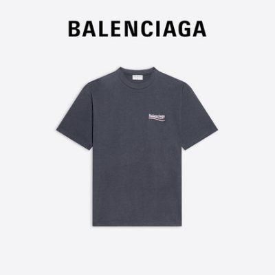 BALENCIAGA Balenciaga 22 CHIẾN DỊCH CHÍNH TRỊ Mùa xuân Áo phông nữ
