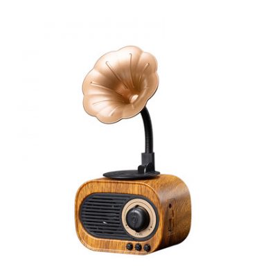 Bluetooth âm thanh cổ điển loa nhỏ loa siêu trầm điện thoại di động thẻ máy tính U đĩa 3D âm lượng lớn nhà máy hát nhỏ không dây sáng tạo âm thanh nhỏ đài phát thanh nhỏ âm thanh ngoài trời di động