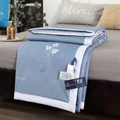 Cửa hàng đồ giường cá nhân [Hàng triệu vật nuôi] Hilton Official Wormwood Tencel Summer Cool Quilt