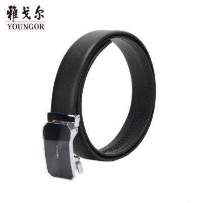 Thắt lưng da nam trẻ trung mới chính thức kinh doanh xu hướng bình thường làm việc thắt lưng da khóa tự động S1693