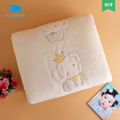 Chăn ga gối đệm phòng ngủ trẻ em chăn bông pha lê nhung công dụng kép có thể tháo ra chăn bông mật ong cho bé trai và bé gái chăn bông