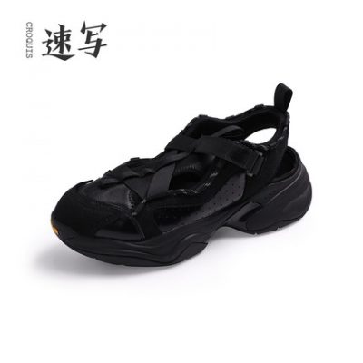 Sketch nam giới đầu mùa xuân thời trang giản dị giày thể thao đế rỗng giày bố giày nam đế dày thoải mái 8L3500530