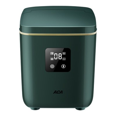 Máy làm đá ACA hộ gia đình Máy làm đá mini cầm tay hoàn toàn tự động làm mát bằng nước Cửa hàng trà sữa thương mại Máy làm đá thương mại