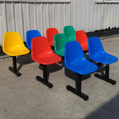 Ghế công viên băng ghế ngoài trời ghế chờ siêu thị ghế công cộng vuông nghỉ ngơi hàng ghế ba hoặc bốn hàng ghế