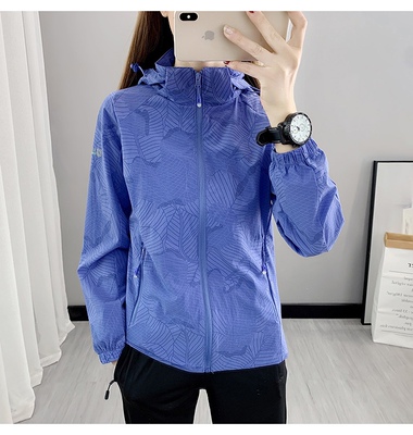 Áo khoác một lớp của phụ nữ mùa xuân và mùa thu mới áo khoác chống gió ấm áp lưới lót ngoài trời thể thao đi bộ đường dài quần áo leo núi